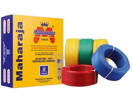 Maharaja 4.0 Sq. MM Single Core Copper Electrical Wire – 90 Meters (1100V Grade, Flame Retardant) - Image 2